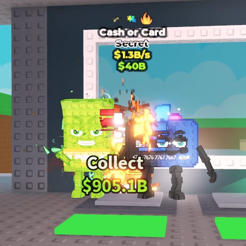 Cash 1.3B/s