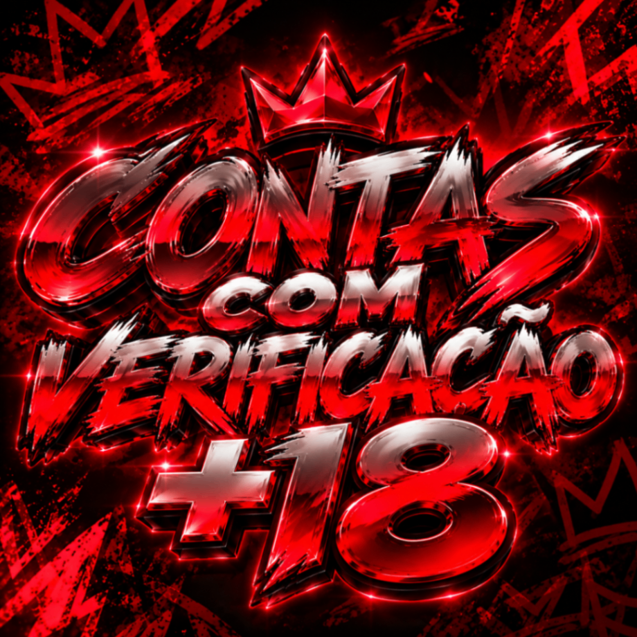 CONTAS COM VERIFICAÇÃO +18